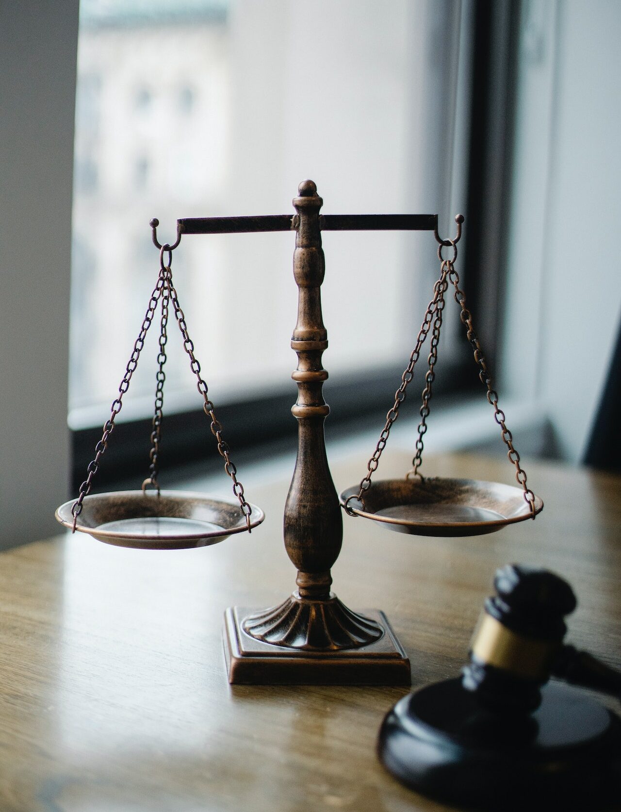 Legal scales on desk | Legal firm IT consulting